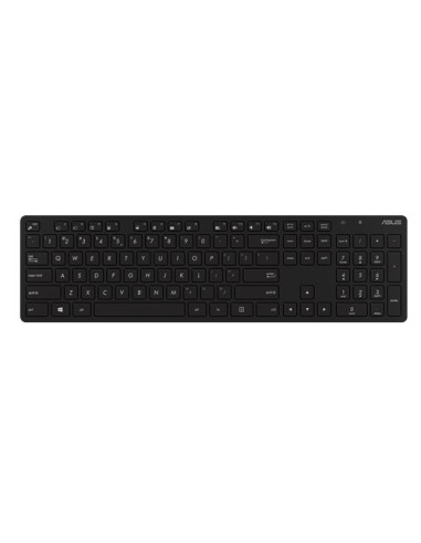 W5000 teclado Ratón incluido Oficina RF inalámbrico Negro