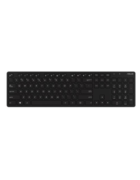 W5000 teclado Ratón incluido Oficina RF inalámbrico Negro
