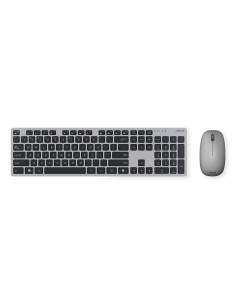 W5000 Wireless Keyboard and Mouse Set teclado Ratón incluido Oficina RF inalámbrico QWERTY Español Negro, Gris