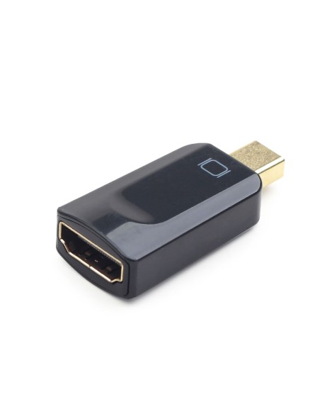 A-MDPM-HDMIF-01 cambiador de género para cable Mini Display Port HDMI Negro