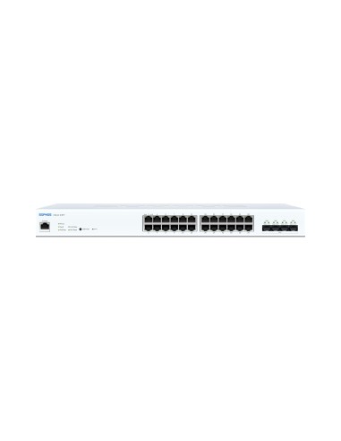 CS110-24FP Gestionado Gigabit Ethernet (10/100/1000) Energía sobre Ethernet (PoE) 1U Plata