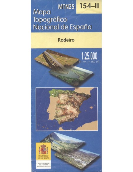 MTN 25 Hoja 154 II Rodeiro