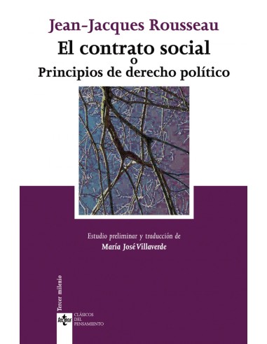 El contrato social o Principios de derecho politico