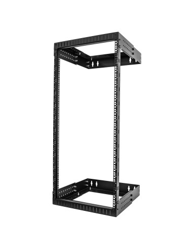 Rack de Servidores de 24U de Pared - de 19 Pulgadas - de Profundidad Ajustable - para Equipo de Redes - AV - de Servicio Pesado