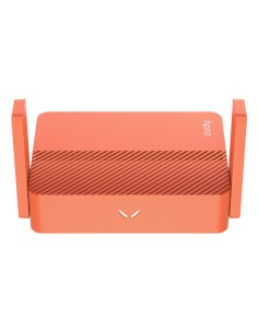 AC1200 router inalámbrico Ethernet rápido Doble banda (2,4 GHz / 5 GHz) Naranja