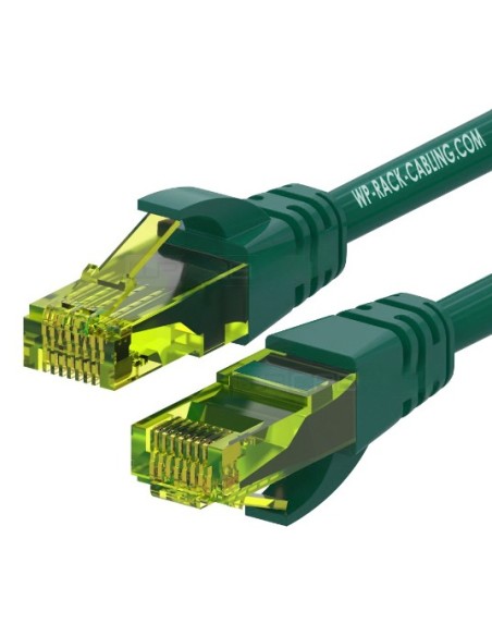 WPC-PAT-6AU002G cable de red Verde 0,2 m Cat6a U/UTP (UTP)