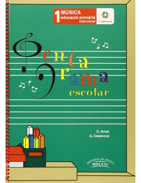 Pentagrama escolar 1cicle inicial educacio primaria