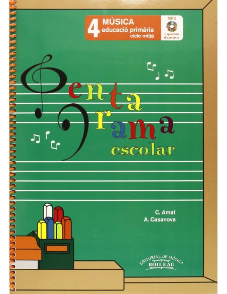 Pentagrama escolar 4 quadern d exercices