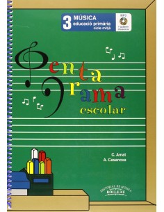 Pentagrama escolar 3 quadern d exercices
