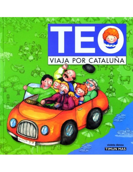 Teo viaja por Cataluna