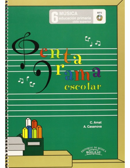 Pentagrama escolar 6 ciclo superior