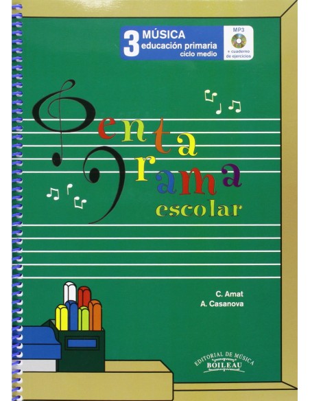 Pentagrama escolar 3 ciclo medio