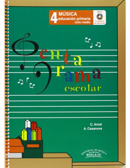 Pentagrama escolar 4 ciclo medio