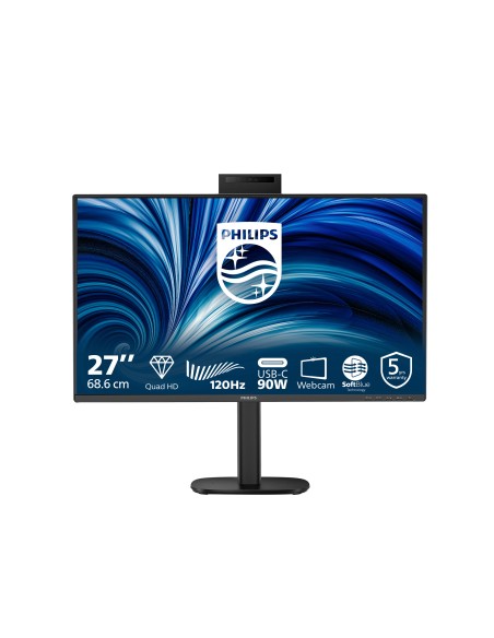 3000 series 27B2U3601H/00 pantalla para PC 68,6 cm (27") 2560 x 1440 Pixeles Quad HD LCD Negro