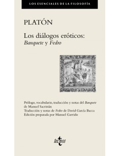 Los dialogos eroticos Banquete y Fedro