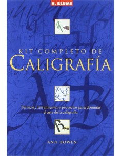 Kit completo de caligrafia