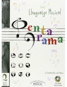 Llenguatge musical pentagrama 2 Grau Mitja