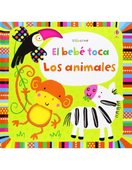 Los animales bebe toca