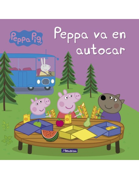 Peppa va en autocar