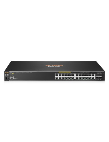 Aruba Networking Aruba 2530 24G PoE+ Gestionado L2 Gigabit Ethernet (10/100/1000) Energía sobre Ethernet (PoE) 1U Negro