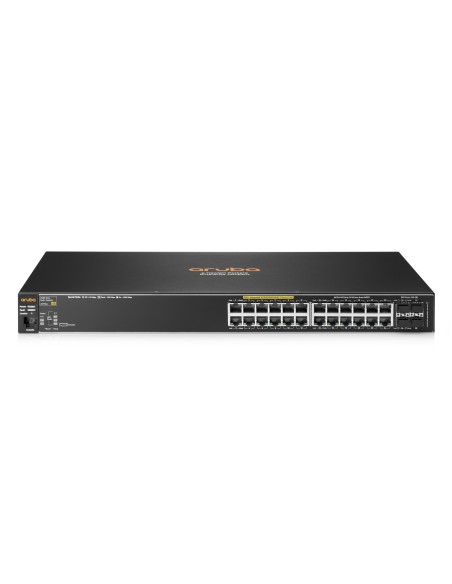 Aruba Networking Aruba 2530 24G PoE+ Gestionado L2 Gigabit Ethernet (10/100/1000) Energía sobre Ethernet (PoE) 1U Negro