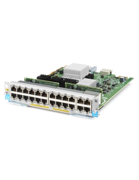 Aruba 20-port 10/100/1000BASE-T PoE+ / 4-port 1/2.5/5/10GBASE-T PoE+ MACsec v3 zl2 módulo conmutador de red