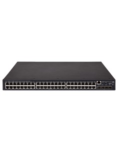 FlexNetwork 5130 48G PoE+ 4SFP+ (370W) EI Gestionado L3 Gigabit Ethernet (10/100/1000) Energía sobre Ethernet (PoE) 1U Negro