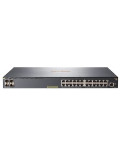 Aruba Networking Aruba 2540 24G PoE+ 4SFP+ Gestionado L2 Gigabit Ethernet (10/100/1000) Energía sobre Ethernet (PoE) 1U Gris