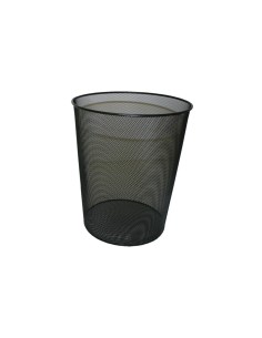 317273 papelera Alrededor Metal Negro