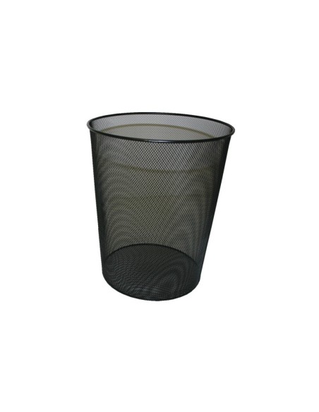 317273 papelera Alrededor Metal Negro