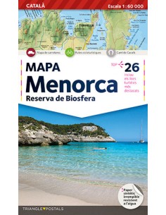 Mapa Menorca escala 1 60000