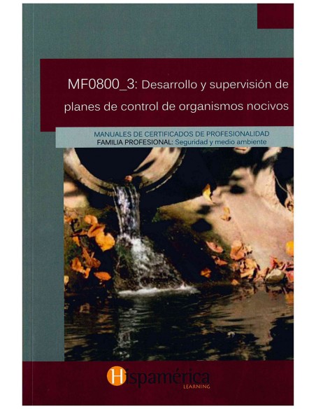 MF08003 DESY SUPERVPLANES CONTROL ORGANISMOS NOCIVOS