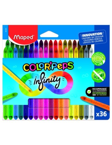 LAPICES COLOR MAPED INFINITY est.36