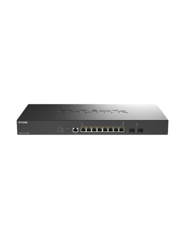 DXS-1210-10MP/E switch Gestionado L2+ 10G Ethernet (100/1000/10000) Energía sobre Ethernet (PoE) Negro