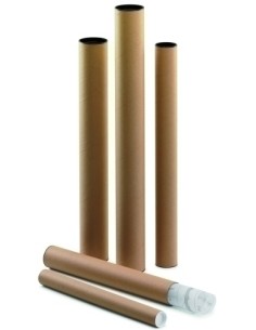 TUBO ENVIO FAIBO CARTON KRAFT 460x40 950-1 Pack 12 Unid