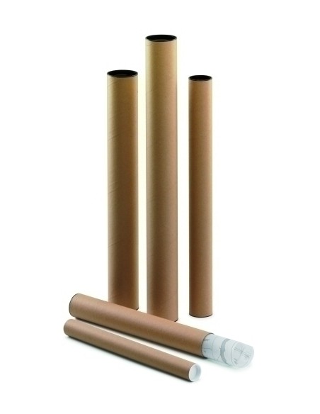TUBO ENVIO FAIBO CARTON KRAFT 460x40 950-1 Pack 12 Unid