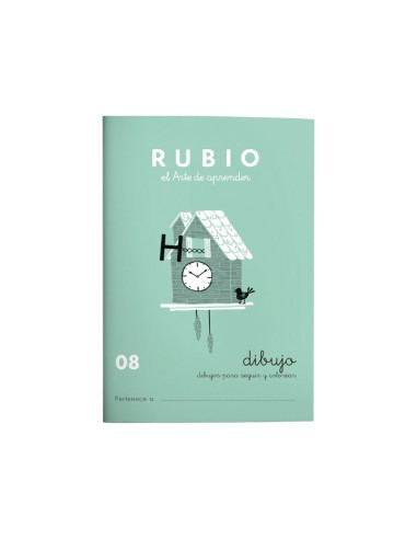 CUADERNO RUBIO A5 ESCRITURA   08 - Pack de 10 unidades C08