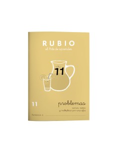 CUADERNO RUBIO A5 OPERAC.y PROBLEMAS 11 - Pack de 10 unidades P11