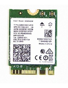 8265.NGWMG adaptador y tarjeta de red Interno WLAN 867 Mbit/s