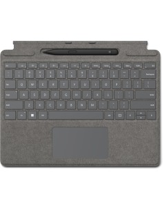 Surface Pro Signature Keyboard w/ Slim Pen 2 Microsoft Cover port Platino