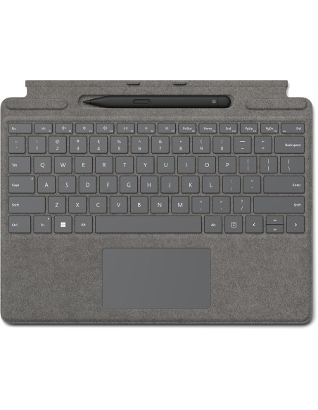 Surface Pro Signature Keyboard w/ Slim Pen 2 Microsoft Cover port Platino