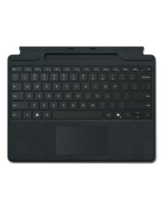 Surface Pro Keyboard with pen storage for Business QWERTZ Alemán Microsoft Cover port Negro