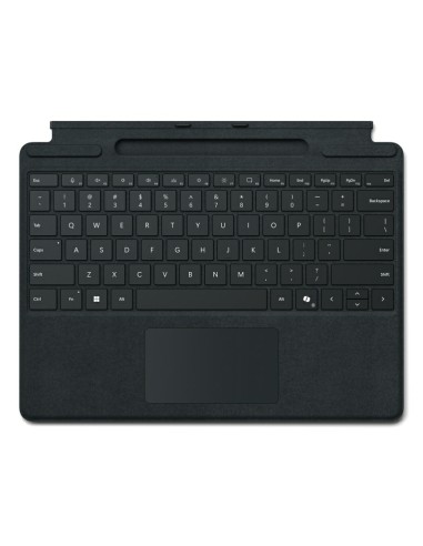 Surface Pro Keyboard with pen storage for Business QWERTZ Alemán Microsoft Cover port Negro