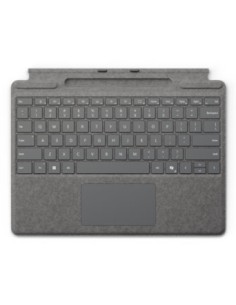 Surface Pro Keyboard with pen storage for Business Microsoft Cover port Platino