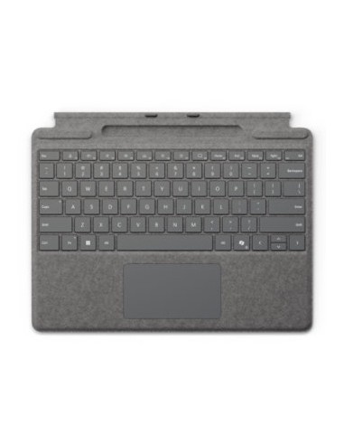 Surface Pro Keyboard with pen storage for Business Microsoft Cover port Platino