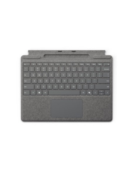 Surface Pro Keyboard with pen storage for Business Microsoft Cover port Platino