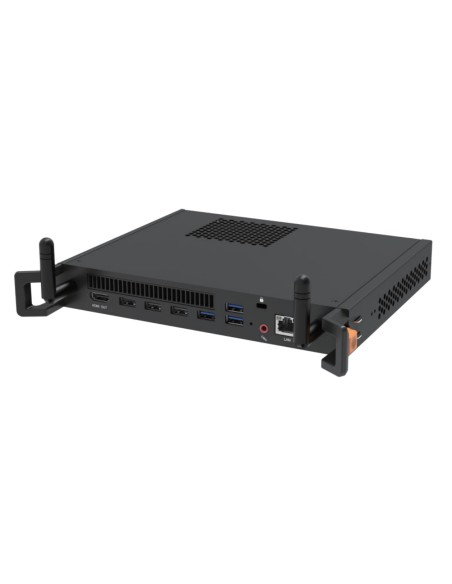 MT71F PCs/estación de trabajo Intel® Core i7 i7-12650H 16 GB DDR4-SDRAM 256 GB SSD Windows 11 Pro Mini PC Negro