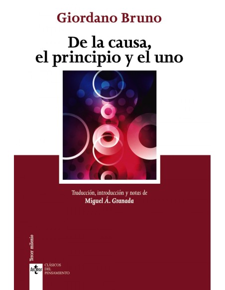 DE LA CAUSA EL PRINCIPIO Y EL UNO
