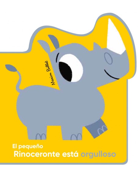 EL PEQUENO RINOCERONTE ESTA ORGULLOSO