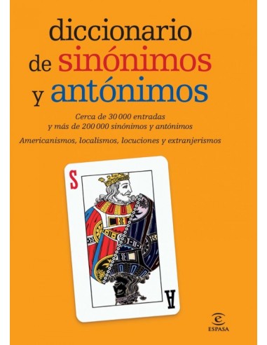 DICCIONARIO DE SINONIMOS Y ANTONIMOS